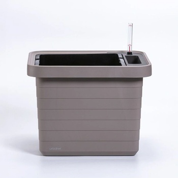 Truhlík samozavlažovací BERBERIS UNO Taupe (šedá) 45 cm