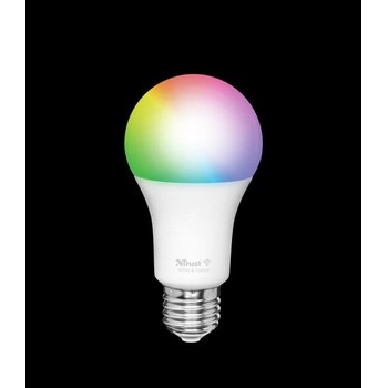 Trust Smart WiFi LED RGB&white ambience Bulb E27 barevná