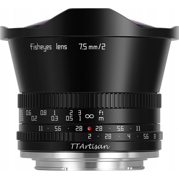 TTArtisan 7.5 mm f/2 Fisheye Sony E-mount