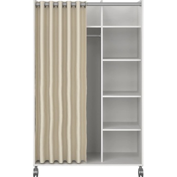 Tvilum Kit 99.7 x 160 x 48.3 cm bílá / béžová