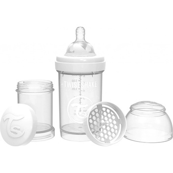 Twistshake antikoliková láhev Pastelově modrá 180ml