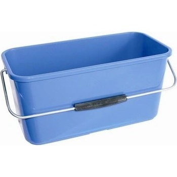 Uklizenoshop Modrý hranatý plastový kbelík 16 l