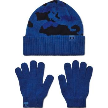 Under Armour B Beanie/Glove Combo-BLU 1386641-432