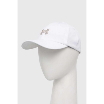 Under Armour Blitzing Adjustable Youth dětská stříbrno-bílá