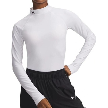 Under Armour CG AUTHENTICS MOCKNECK W 1368702-100 bílá