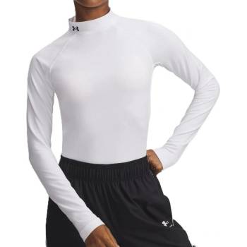 Under Armour CG AUTHENTICS MOCKNECK W 1368702-100 bílá