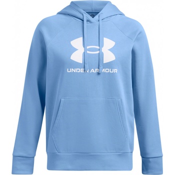 Under Armour dámská mikina UA RIVAL FLEECE BIG LOGO HDY 1379501-465 Modrý