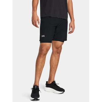 Under Armour kraťasy UA LAUNCH 7'' 2-IN-1 shorts -BLK