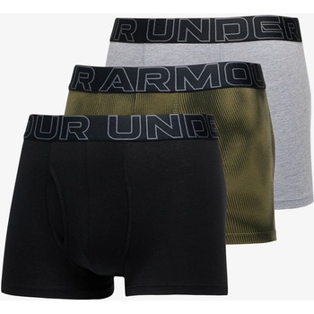 Under Armour M UA Perf Cotton Nov 3in-GRN mix 3 kusy