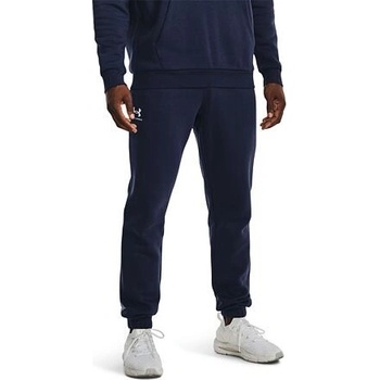 Under Armour pánské tepláky Essential Fleece jogger midnight navy Tmavě modrá