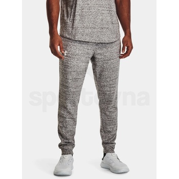 Under Armour pánské tepláky RIVAL TERRY jogger šedé