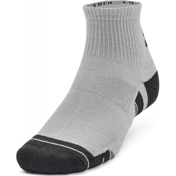 Under Armour ponožky Performance Tech 3pk Qtr mod gray