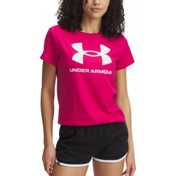 Under Armour Rival Logo SS W 1356305-681 pink