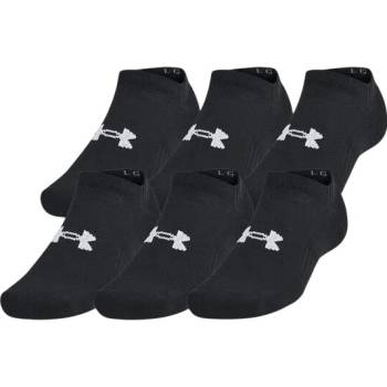 Under Armour Tc 3Pk No Show černá