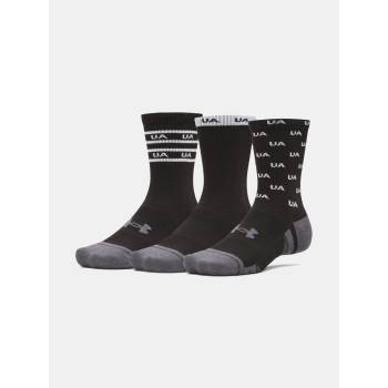 Under Armour UA Perf Tech Nov 3 pack Crew BLK Černá
