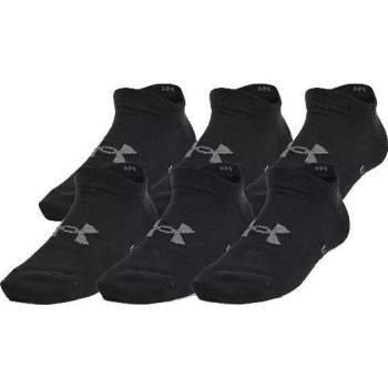Under Armour UA Yth Essential No Show 6pk-BLK 1370543-001