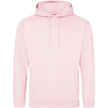 unisex Just Hoods Bledě růžová