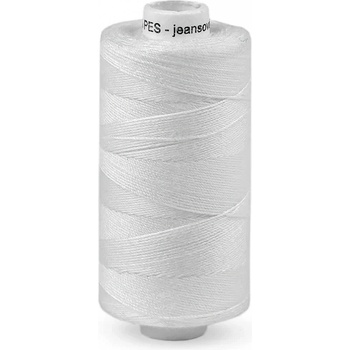 Univerzální šicí nit jeansová (riflová) 240186/001 polyesterová, bílá, návin 200m