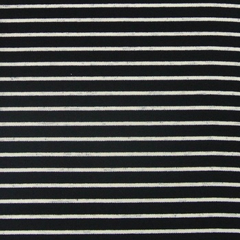 Úplet 20447, černo-bílý pruh, š.170