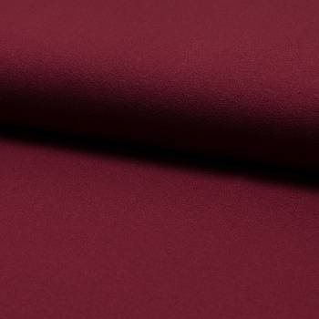 Úplet žoržet DE LUXE vínový, 260g/m, š.140