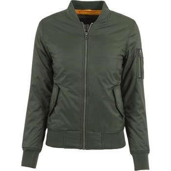 Urban Classics Basic Bomber olivová