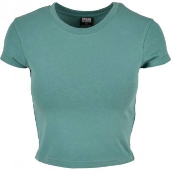 Urban Classics crop top zavinovací tričko s dlouhým rukávem Černá