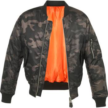 Urban Classics MA1 Camo Bomber Jacket Darkcamo