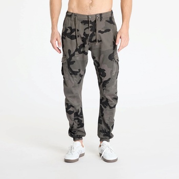 Urban Classics pánské kalhoty Camo Cargo Jogging pants grey camo