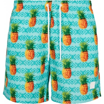 Urban Classics Pattern Swim Shorts pineapple aop