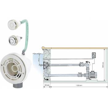 Vágner Pool Protiproud VAG-JET Nerez 66 m3/h 230 V
