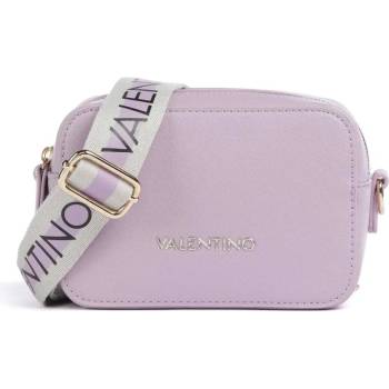 Valentino Bags crossbody kabelka double zip dva popruhy fialová
