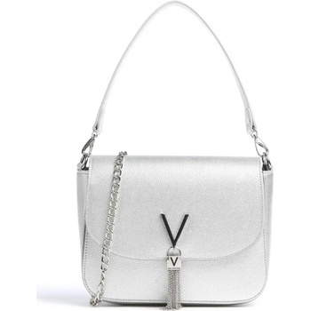 Valentino Bags Divina kabelka přes rameno stříbrná
