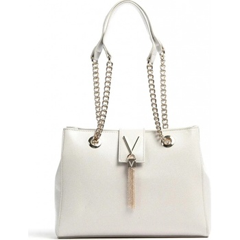 Valentino Bags kabelka Divina na řetízku světle šedá