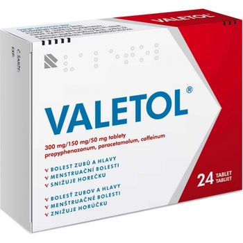 VALETOL POR 300MG/150MG/50MG TBL NOB 24