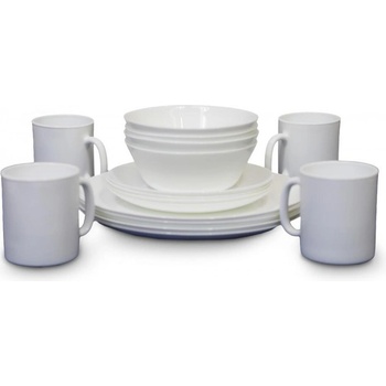 Vango OPAL DINING SET Jídelní set bílá UNI 16 ks