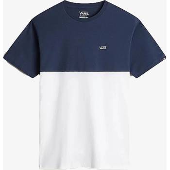 Vans tričko Colorblock White/Dress Blues