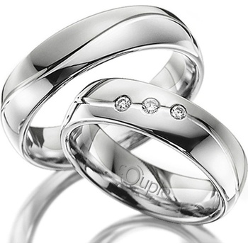 VARADERO snubní prsteny bílé zlato C 5 WN 2