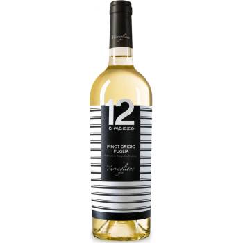 Varvaglione 12 e Mezzo Pinot Grigio di Puglia IGP 12,5% 0,75 l (holá láhev)