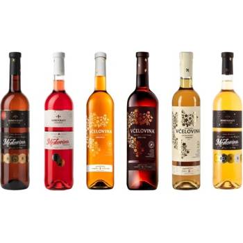 Včelco Výhodná základní kolekce medovin 4,25 l