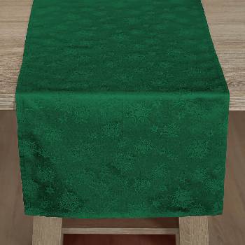 Veba Ubrus Garbo Velké vánoční hvězdy zelená 40x120 cm
