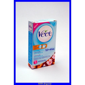 Veet Studené voskové pásky Bikiny a podpaží 16 ks