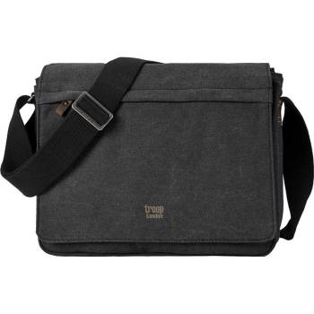 Velká značková taška přes rameno černá GT538