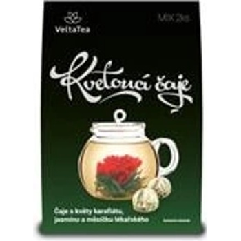 Velta Velta Kvetoucí čaje s květy karafiátu jasmínu a měsíčku lékařského 2 x 6 g