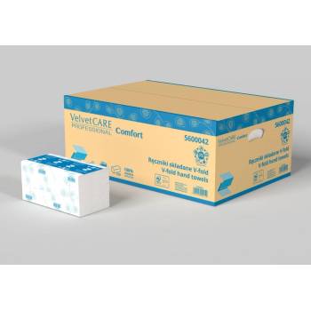 velvet professional 2vrstvé bílé 23x23