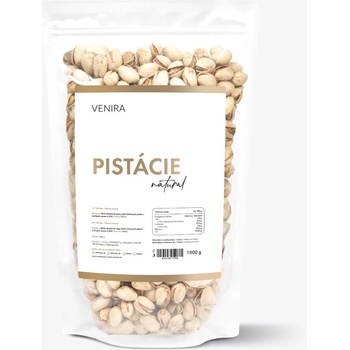 VENIRA pistácie natural nesolené výhodné balení 1 kg
