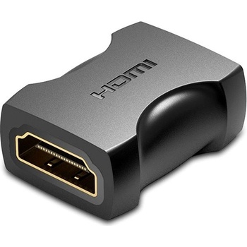 Vention HDMI Female to Female Coupler Adapter Black 2 Pack AIRB0-2