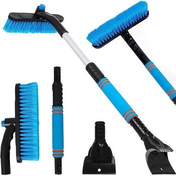 Verk 10116 Škrabka na led se smetáčkem teleskopická 2 v 1