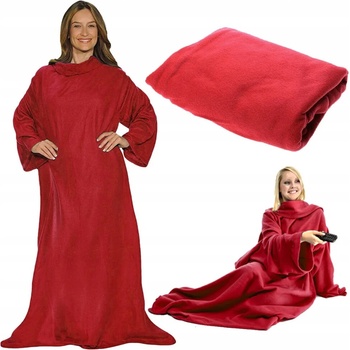 Verk Snuggie červená 180 x 140 cm