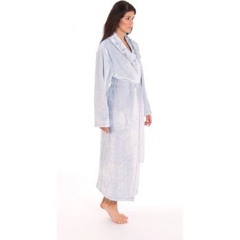 Vestis dlouhý župan Flora quiet grey