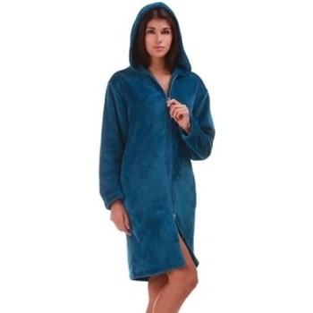 Vestis krátký župan Siena se zipem petrolejová